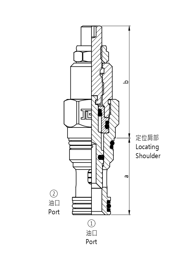 J-NF*D Fully adjustable needle valve