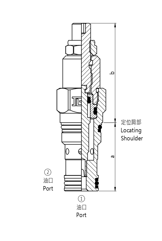 J-NF*C Fully adjustable needle valve